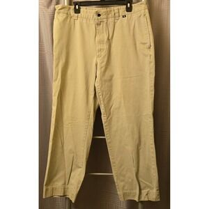 Victorinox Swiss Army Mens 38 Premier Cotton Twill Chino Pants Tan Straight 28L